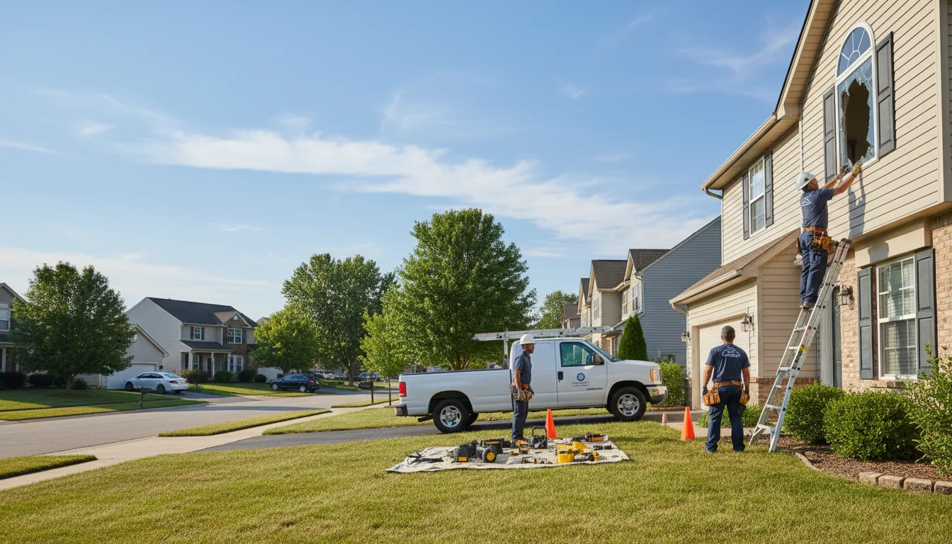 Expert window installer providing residential service in Bumpus Mills, TN
